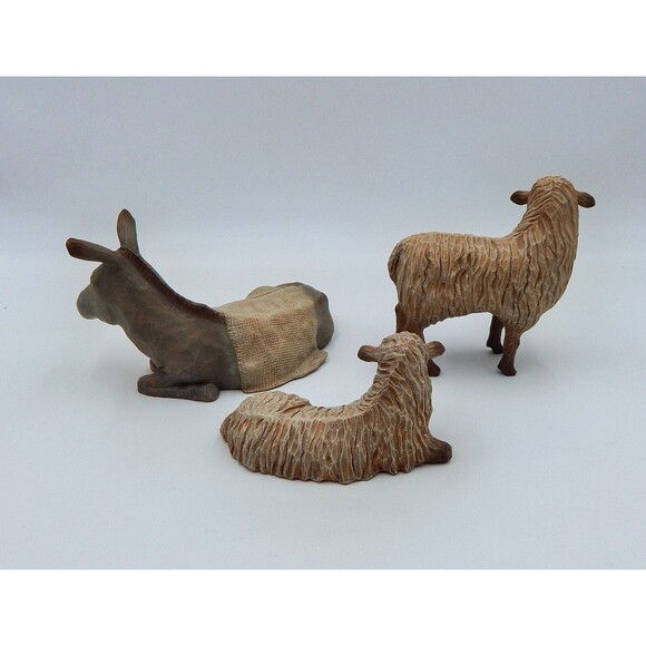 Willow Tree Christmas Story Gentle Animals of the Stable by Susan Lordi 2008 - Picture 3 of 13